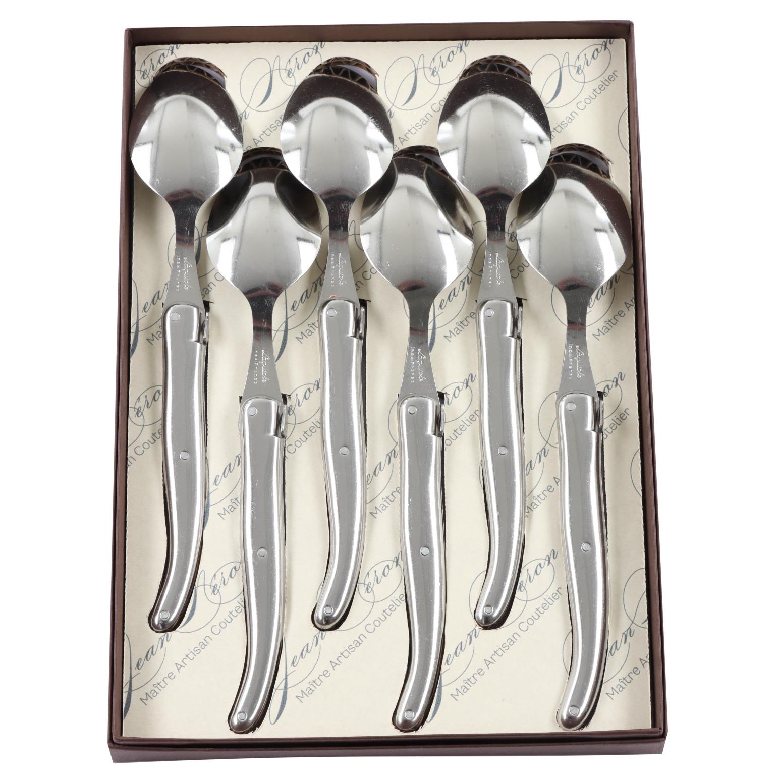 Laguiole 6 Dessert Spoons Gift Set